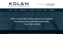 Desktop Screenshot of kdlm.com
